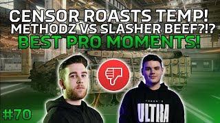 METHODZ vs SLASHER BEEF?!?! (Best PRO Moments PT70)