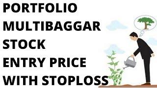 #PORTFOLIO #MULTIBAGGAR STOCK NO 3 RBL BANK ENTRY PRICE WITH STOPLOSS