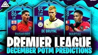 DECEMBER *PREMIER LEAGUE* PLAYER OF THE MONTH PREDICTIONS | FIFA 20 POTM | W/ Mane, Salah, Martial