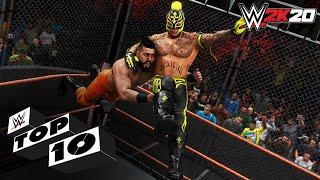Colossal Clashes inside the Steel Cage: WWE 2K20 Top 10