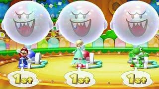 Mario Party 10 Minigames - Mario vs Rosalina vs Yoshi vs Toad (Master Cpu)