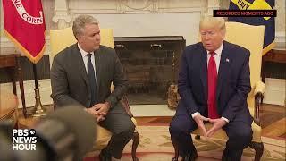 WATCH LIVE: Trump speaks about novel coronavirus in bilateral meeting with Colombia's president