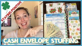 March Cash Envelope Stuffing: Staying Positive with Uncertain Changes in the Future