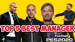 Top 5 Manager In Pes 2020 Mobile