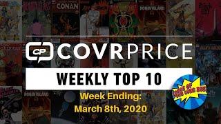 CovrPrice Weekly Top 10 Comic Book Sales week ending 3/8/2020