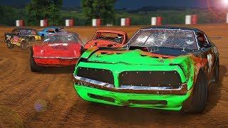 Insane Figure 8 & Destruction Derby Online! - Wreckfest Multiplayer Gameplay