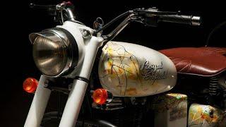 Autumn Hues Royal Enfield Bullet | Custom Royal Enfield Standard 350 by Eimor Custom