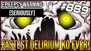 FASTEST DELIRIUM K.O. EVER! *EPILEPSY WARNING*- The Binding Of Isaac: Afterbirth+ #889