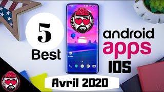 TOP 5 - Applications gratuites Avril 2020 IOS Android FR Français Best Meilleures Confinement