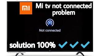 MI TV not connected problem solution ||Smart TV set top box not connected problem  #mitv