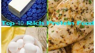 Top 10 food rich in protein