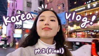korea vlog pt. 2 : BUSAN (+ seoul again, more shopping, lotte world, seeing TXT)