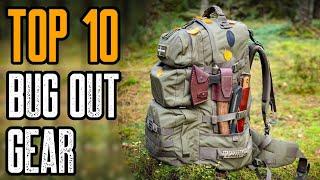 TOP 10 BUG OUT BAG ESSENTIALS 2020 (Bug Out Survival Gear 2020)