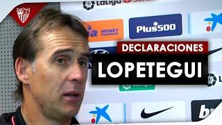 Espectáculo y control, las dos mitades del #AtletiSevillaFC para Lopetegui