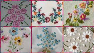 Top Latest Hand Embroidery Flowers Patterns Designs Ideas