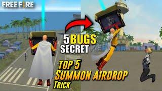 TOP 5 NEW TRICKS FREE FIRE 2021|TOP 5 NEW HIDDEN PLACES 2021|TOP 5 NEW SECRET TRICKS FREE FIRE 2021