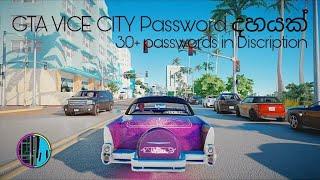 GTA Vice City Password දහයක් - TOP 10 GTA Vice City Passwords