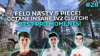 FELO NASTY 5 PIECE!! OCTANE INSANE 1V2 CLUTCH!! NADESHOT NINJA DEFUSE!