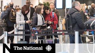 Airport worker strike delays Montreal travellers