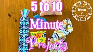 Easy 10 Minute Sewing Projects | Volume 2 | The Sewing Room Channel