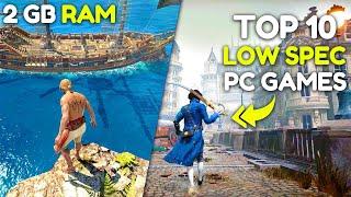 Top 10 High End Games For Low End PC | 2 GB RAM | Dual Core | 256 MB V RAM