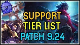 League of Legends Patch 9.24 Support Tier List