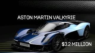 Top 10 Most Expensive Street Legal Cars (Updated SInce Last Video)