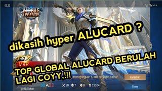 TOP GLOBAL ALUCARD BER ULAH LAGI HYPER ALUCARD 10 MENIT END GAME