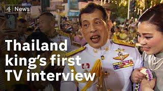 First TV interview with Thai king - says country is ‘land of compromise’ amid widespread protests