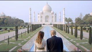 The President and First Lady Visit the Taj Mahal