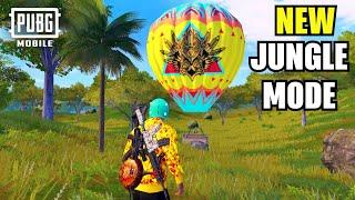 PUBG MOBILE NEW UPDATE: New Jungle Adventure Mode in Sanhok | Hot Air Balloon | PUBG Jungle Mode