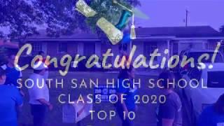 South San High School Class of 2020 Top 10