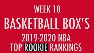 Basketball Box's 2019-2020 NBA Top Rookie Rankings (Up to December 29)