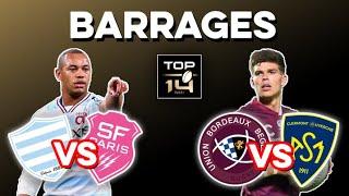 PLACE AUX BARRAGES DE TOP 14 ! (+bilan de la J26)