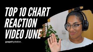 NEW CHRISTIAN MUSIC REACTION VIDEO JUNE | Gospel Hydration Top 10 Monthly Chart