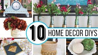 TOP 10 HOME DECOR IDEAS You Can EASILY DIY On A BUDGET