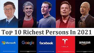 Top 10 Richest Persons In The World | 2021 | Billionaire's