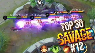 TOP 30 BEST SAVAGES MOMENTS (MOBILE LEGENDS) #12 ✅