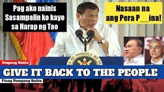 President Rodrigo Roa Duterte Lates Speech February 6, 2020 Oligarko sasampalin sa harap ng mga Tao