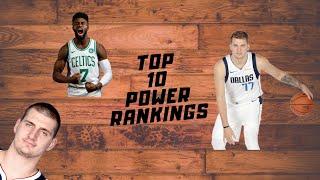 Top 10 NBA Power Rankings