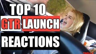 TOP 10 GTR LAUNCH CONTROL REACTIONS