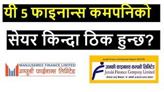 10 वर्षको लागि कुन कुन कुन फाइनान्समा लगानी गर्ने ? Top Finance Company । Entrepreneur Nepal ।