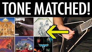 TONE MATCHED! Top 25 Heavy Metal Guitar Sounds