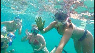 SNORKELING with GIRL Friends, Looking for LOBSTER!! Fort Lauderdale, Florida