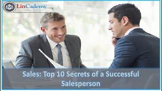 Sales: Top 10 Secrets of a Successful Salesperson (Time-limited Free Coupon Inside)