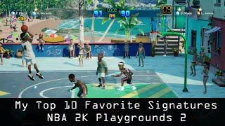 Top 10 Favorite Signature Moves in NBA 2K Playgrounds 2
