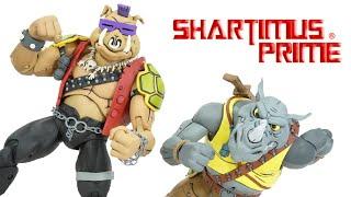 NECA Bebop and Rocksteady TMNT Cartoon Series 2 Nickelodeon Action Figure Review