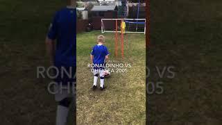 Kid Recreates Goals of the Century in His Back Yard