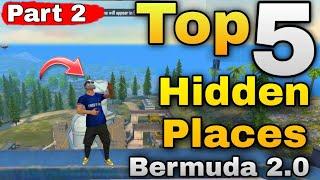 TOP 5 HIDDEN PLACES  BERMUDA 2.0  || NEW HIDDEN PLACE AFTER UPDATE BY ONE DAY GAMING || PART 2