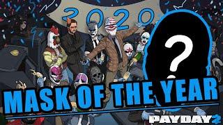 Payday 2: Top 10 Masks of 2020